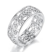 Yayi jóias moda princesa corte 3.6 ct multi-color zircon prata cor anéis de noivado anéis de casamento anéis de festa 4 cores 2024 - compre barato