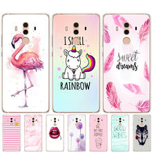 soft TPU Case For Huawei Mate 10 lite Printing Drawing cute Silicon Phone Cases Cover For Huawei Mate 10 pro coque for mate 10 2024 - buy cheap