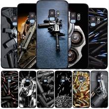 Gun and bullet hero black Soft phone Case For Samsung S20 S10 S9 S8 S7 edge Plus Lite Note 8 9 10 A6 A7 A8 A9 2018 Cover 2024 - buy cheap