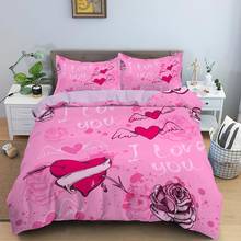 Pyramid Of Love Bedding Sets High Quality Duvet Cover Bedclothes Twin/Queen/King Size Bed Room For Girls / Lovers 2024 - buy cheap