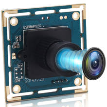 ELP Sony IMX179 8 мегапиксельная USB камера Модуль без искажений объектив USB 2,0 Мини печатная плата камера 2024 - купить недорого