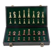 Folding Chess Board Travel Chess Set  Kids Adults Toys for Beginner Chess Board Game Kids and Adults 2024 - buy cheap