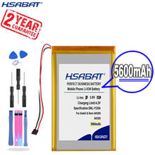 Nova chegada [hsabat] 5600mah PR-754680N bateria de substituição para iriver astell & kern ak300 ak320 ak380 jogador 2024 - compre barato