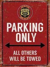 Car Parking Only Classic British Car Garage Vintage Metal Sign Motorcycle Club Garage Art Decor Iron Plate Paintings Cafe Sign 2024 - buy cheap