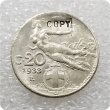 1933,1935 Italy 20 Centesimo COIN COPY commemorative coins-replica coins medal coins collectibles 2024 - buy cheap