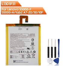 Original Replacement Tablet Battery L13D1P31 For Lenovo S5000-F/S5000-H/tab2 A7-20/30/10F Authentic Rechargable Battery 3450mAh 2024 - buy cheap