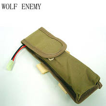 Military Airsoft AEG External Large Tactical Outdoor Nylon Battery Pouch Bag Pack 2024 - buy cheap