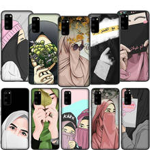 T96 Islamic Muslim Hijabi Girls Case for Samsung A01 A10 A11 A20 A20E A21 A30 A40 A41 A50 A51 A60 A70 A71 A81 A91 M10 M20 M30 2024 - buy cheap