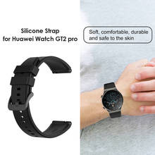 Ремешок для часов 22 мм, внешний декоративный мягкий силиконовый сменный Браслет для Huawei Watch GT2 Pro 2e 2024 - купить недорого