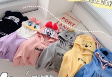Disney Mickey Minnie Dumbo Anime Hoodies Sweatshirts Cartoon Children Clothing Casual Warm Winter 2024 - buy cheap