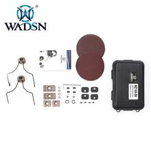 Conjunto de adaptadores de trilho wadsn, conjunto tático de fones de ouvido para caça, acessórios de headset 2024 - compre barato