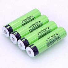 Varicore original 18650 3.7 v 3400 mah bateria recarregável de lítio ncr18650b com apontado (sem pcb) para baterias de lanterna elétrica 2024 - compre barato