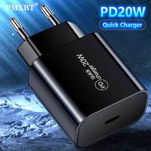 PD 20W USB-C Power Adapter Charger US EU Plug QC4.0 3.0 Smart Phone Fast Charger For iPad Pro Air iPhone 12 Mini 11 Pro Max Xs X 2024 - buy cheap