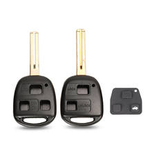 Пульт дистанционного ключа bilключа 2/3 кнопок для LEXUS ES300 GS300 GS430 GX470 LS200 LS300 LS400 RX300 с необработанным лезвием TOY48 2024 - купить недорого