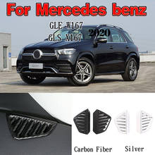 For Mercedes Benz GLE GLS Class W167 X167 GLE350 450 2020 ABS Plastic Dashboard Side Air Outlet Frame Trim Car Accessories 2024 - buy cheap