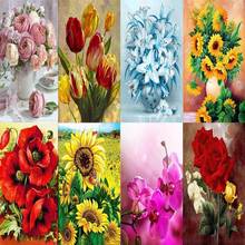 5D DIY full diamond painting flower butterfly cross stitch diamond embroidery flower mosaic picture home decoration 2024 - buy cheap