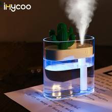 160ML Ultrasonic Air Humidifier Clear Cactus Color Light USB Essential Oil Diffuser Car Purifier Aroma Diffusor Anion Mist Maker 160ML Ultrasonic Air Humidifier Clear Cactus Color Light USB Essential Oil Diffuser Car Purifier Aroma Diffusor Anion Mist Maker