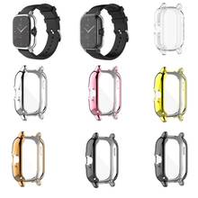 Slim Watch Cover For Huami Amazfit GTS 2 Soft Clear TPU Screen Protector All-inclusive Anti-drop Rubber Sleeve Screen Protector 2024 - buy cheap