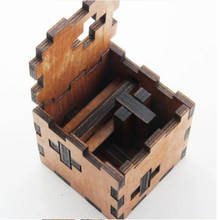 Rompecabezas 3D de madera para niños y adultos, puzles de madera en 3D, bloqueo chino Kong Ming Luban, juego educativo de inteligencia, cubo 2024 - compra barato