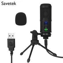 USB Microphone Professional Condenser Microphones For PC Computer Laptop Recording Studio Singing Gaming Streaming Mikrofon Vlog 2024 - buy cheap