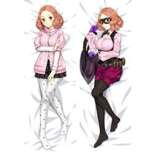 Persona 5 Hugging Body Pillowcase Character Haru Okumura Bedding Pillow Cover Dakimakura Hugging Body Pillowcases Anime Otaku 2024 - buy cheap