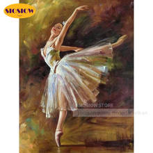 5d Diamond Painting Ballet Dancer Woman Rhinestone Cross Stitch Kit Diamond Embroidery Dancing Girl Portrait Mosaic Handmade Art 2024 - buy cheap