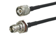 1Pcs RG58 TNC Male plug to TNC Female jack Nut Bulkhead Connector RF Coaxial Jumper Pigtail Cable 4inch~20M 2024 - buy cheap