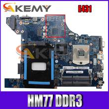 Akemy VILE1 NM-A043 Motherboard For Lenovo ThinkPad E431 Laptop Motherboard PGA989 HM77 DDR3 100% Test Work 2024 - buy cheap