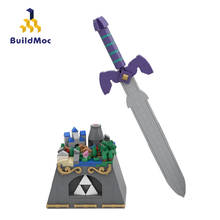 Buildmoc Hailaru Castle And Master Sword Game Character Children Diy Building Block Toy Model Boy Gift 2024 - buy cheap