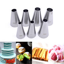 Large Size Round Tips Icing Piping Nozzles Cookie Cake Decorating Pastry Tip Sets Fondant Cake Tools 2024 - buy cheap