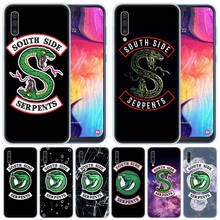 Funda de silicona con logotipo de Riverdale Southside Serpents para Samsung Galaxy A50, A70, A80, A40, A30, A20, A10, A20E, A2CORE, A9, A8, A7, A6 Plus, 2018 2024 - compra barato