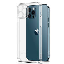 Прозрачный чехол для телефона iPhone 11 7 8 XR, силиконовый мягкий чехол для iPhone 11 12 Mini 13 Pro XS Max X 8 7 6s Plus 5 SE XR, чехол 2024 - купить недорого