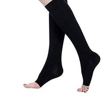 Носки компрессионные эластичные для сна, носки для варикозного расширения вен, 1 пара 2024 - купить недорого