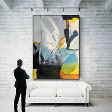 Pintura abstracta grande, arte de pared Original de gran tamaño, pintura de oficina, arte de pared abstracto grande, pintura al óleo, arte de pared Extra grande 2024 - compra barato