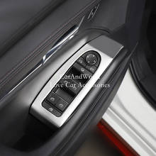 For 2019 2020 Mazda 3 Axela Door Window Lift Switch Cover Interior Armrest Button Panel Trims Decoration Car-Styling Accessories 2024 - buy cheap