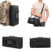 Molle sistema de mochilas táticas, bolsa acessório, bolsa militar de ombro esportiva, bolsa de cintura, para acampamento, caminhada 2024 - compre barato