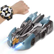 2.4G Anti Gravity Wall Climbing RC Car Electric 360 Rotating Stunt RC Car Antigravity Auto Toy Cars Wristwatch Remote Control 2024 - buy cheap