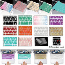 Multicolor Keyboard Film for Apple Macbook Pro 13" A2251 A2289 2020/Pro 13" A2338 (M1) 2020/Pro 16" A2141 Laptop Keyboard Cover 2024 - buy cheap