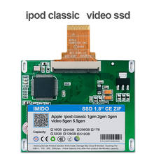 SSD de 1,8 pulgadas para iPod Classic, 32G, 64G, 128g, 256GB, 512G, 1TB, drivese de estado sólido para iPod Classic, 3Gen, 160GB, reemplaza MK1634GAL, MK1231GAL, HS12YHA 2024 - compra barato