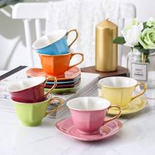 Artvigor-Juego de tazas de té y café en forma de corazón, servicio de tazas para 6 con caja de regalo para Navidad, boda, 150 ml/5,1 oz 2024 - compra barato