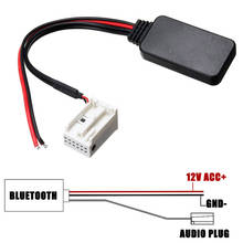 Adaptador de carro bluetooth 12pin, rádio estéreo sem fio para mercedes benz w169 w245 w203 w209 w164 para iphone e ipad 2024 - compre barato