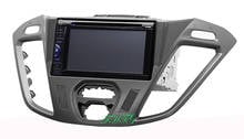 Fasxia Car Audio Frame Car Radio Fascia,gps navigation fascia panel is suitable for 2013 Ford Transit Custom, 2DIN 2024 - buy cheap