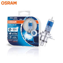 OSRAM-faro delantero de coche H4 9003 HB2 62193CBA halógeno Cool Blue Advance 12V 60/55W, luz blanca 5000K + 50% más brillante, par 2024 - compra barato