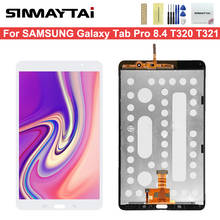 Pantalla LCD para Samsung GALAXY Tab Pro 100%, T320, T321, T325, sensores, digitalizador de pantalla táctil, 8,4 2024 - compra barato