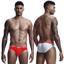 2020 Men Underwear Cotton Qucik-Dry Sexy Men Briefs Breathable Mens Slip Cueca Male Panties Underpants Briefs Gay Underwear 2024 - buy cheap
