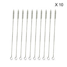 10PC  Stainless Steel Nylon Straw Cleaners Cleaning Brush Drinking Pipe Tube Cleaner Baby Bottle Brush Cleaning Tools Drop Ship 2024 - buy cheap