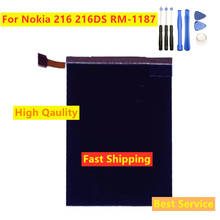 Inner LCD Screen Panel Lens For Nokia 216 216DS RM-1187 RM1187 LCD Display Screen Monitor LCD Panel Replacement 2024 - buy cheap
