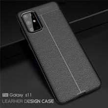 Funda a prueba de golpes para Samsung Galaxy, carcasa de silicona suave de fibra de carbono para teléfono Samsung Galaxy S30 S20 S10 Note 20 Ultra S20 FE Plus M51 A12 A52 A72 2024 - compra barato