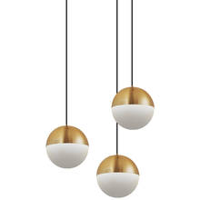 Loft Gold Glass Pendant Lights Nordic Simple Warm Bedroom Hanging Lamp Dining Room Bar Cafe Glass Lighting Fixtures E27 LED Bulb 2024 - buy cheap