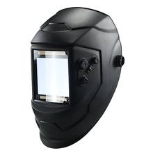 Casco de soldadura con oscurecimiento automático Solar, Máscara de Soldadura con 4 sensores de ajuste externo Din 5-Din 13, para ventana grande 2024 - compra barato